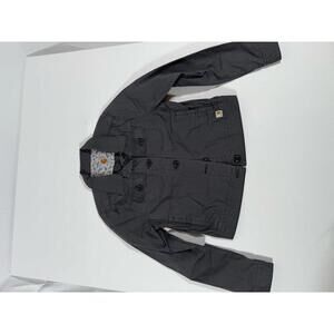 Carhartt Women's Gray Button-Up Jacket Size S